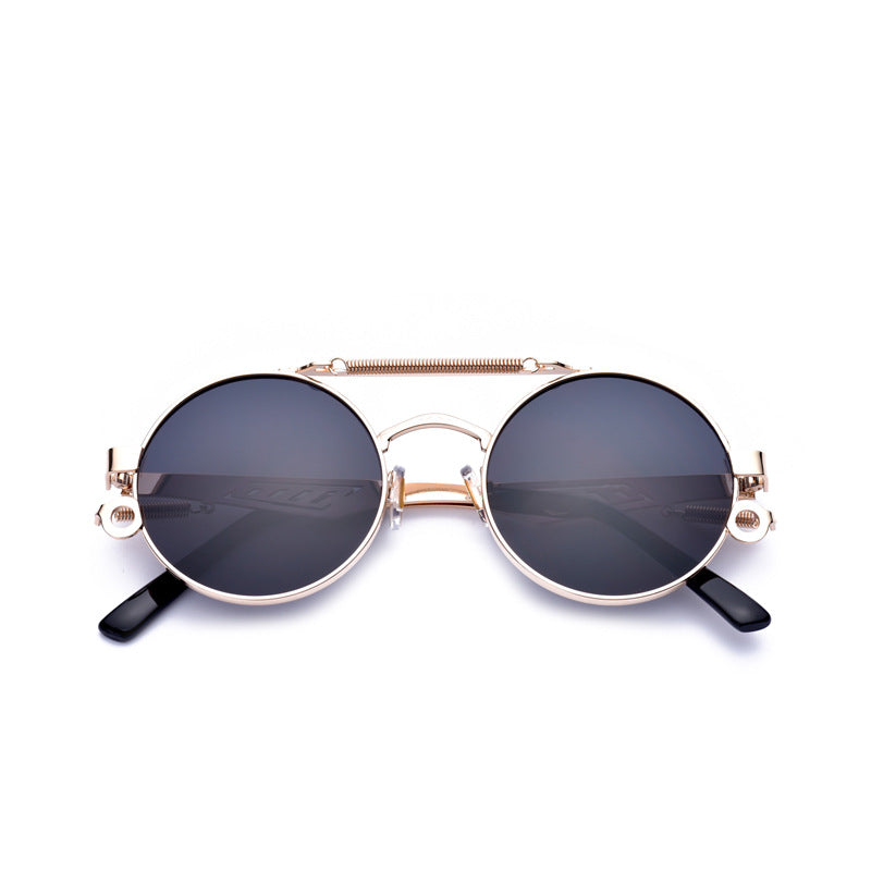 Wholesale Personalized Metal Spring PC Sunglasses